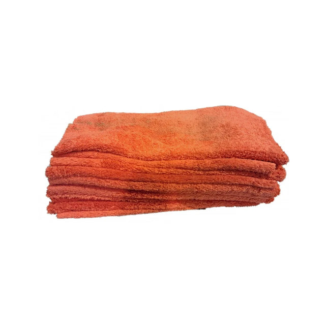 MICROFIBER TOWEL EDGELESS RED 500GSM