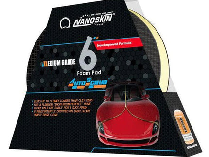 Nanoskin AutoScrub Medium Grade Clay Pad