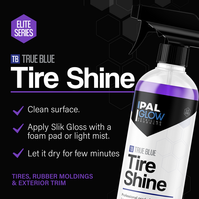Pal Glow - True Blue Tire Shine 1 Gallon