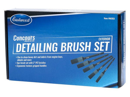 Eastwood Concours Exterior Detailing Brush Set (66353)