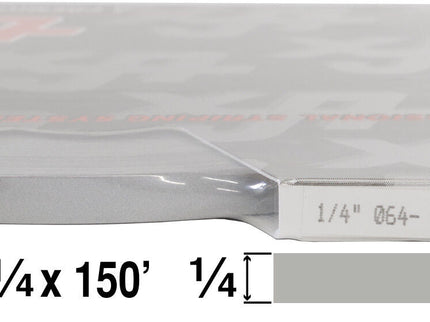 UP 1/4" STRIPE 150' #64 SILVER MET