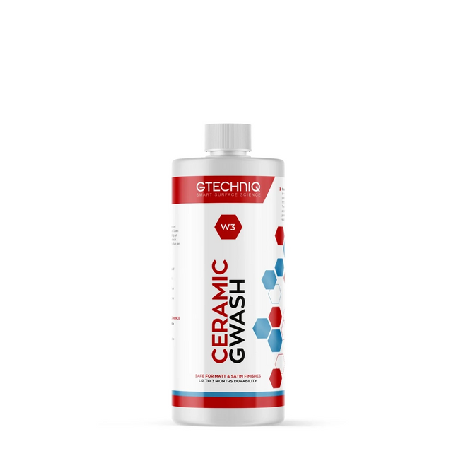 GTechniq W3 Ceramic GWash Shampoo (500mL)